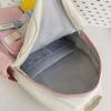School bag Mori dopamine color matching backpack for junior high school students Small fresh school bag Versatile high value American shoulder bag