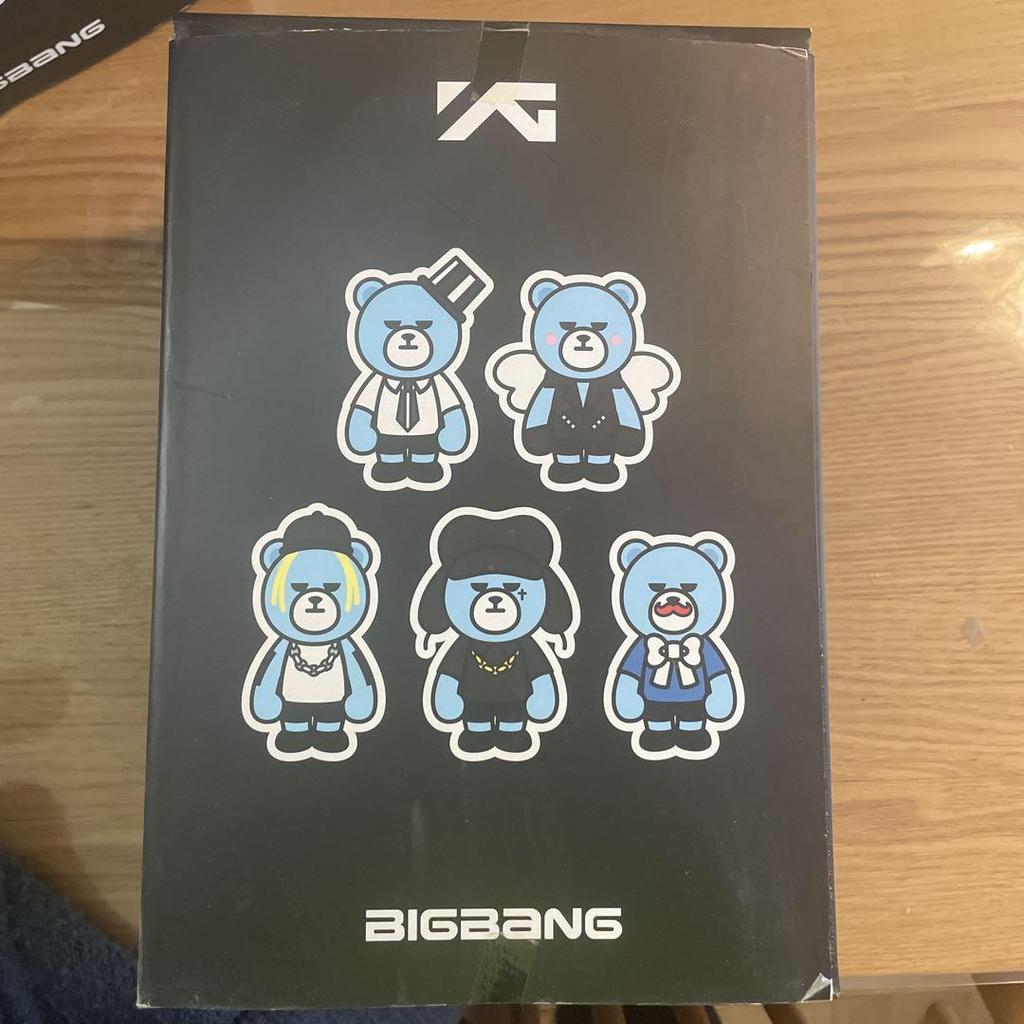 [USED] Rare KRUNK BIGBANG YGBEAR D-LITE Kang Dae Sung
