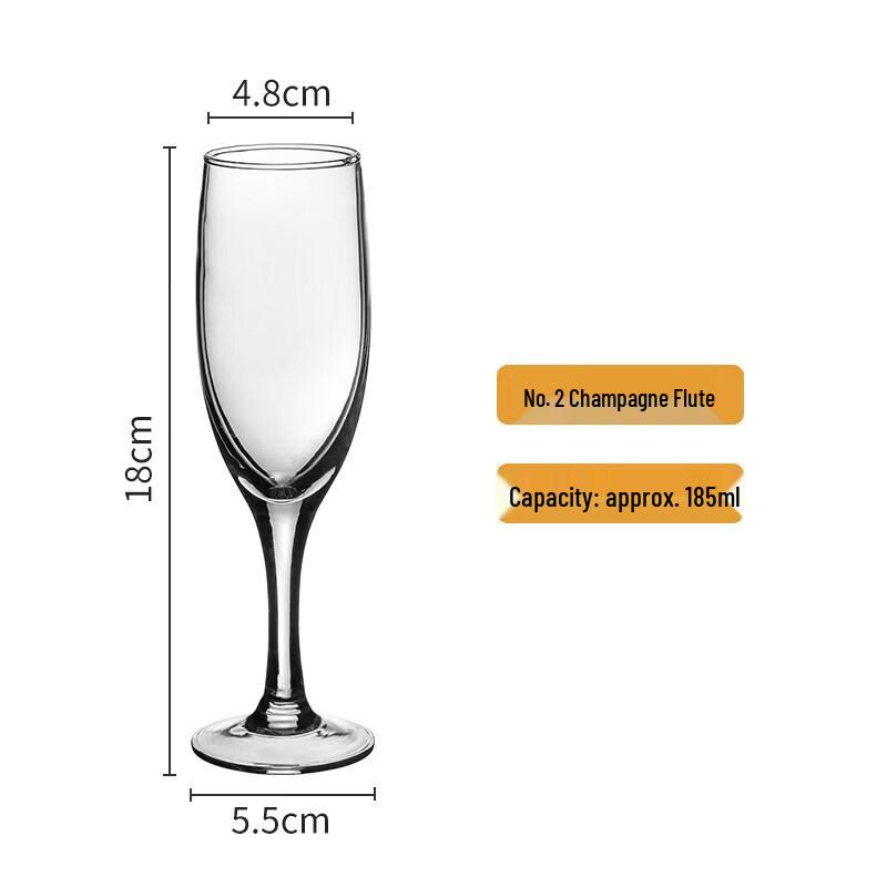 Chixing Crystal Glass Champagne Flute Set