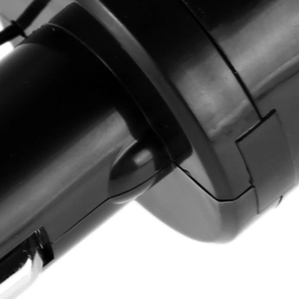 Autoadaptér/nabíječka/zapalovač cigaret 12V/24V digitální voltmetr teploměr napětí/teploměr pro auto, obytný vůz, nákladní vůz, loď