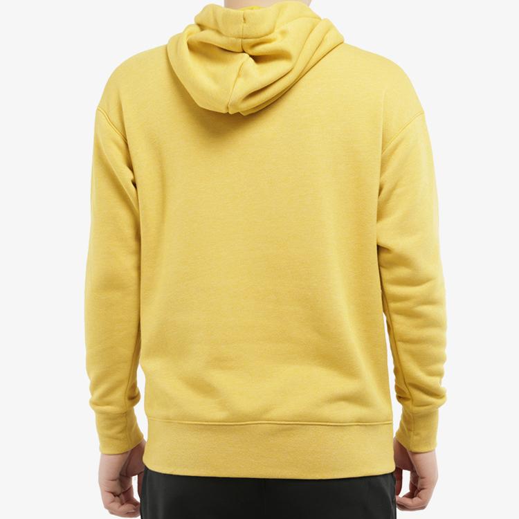Nike Men's Sportswear Club Fleece Pullover Hoodie Yellow CN8753-711