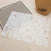 25Pcs/Lot Oilpaper Wrapping Paper for Bread Sandwich Burger Fries/Food-grade Wax Paper Baking Tools Kitchen Gadgets 3 Sizes