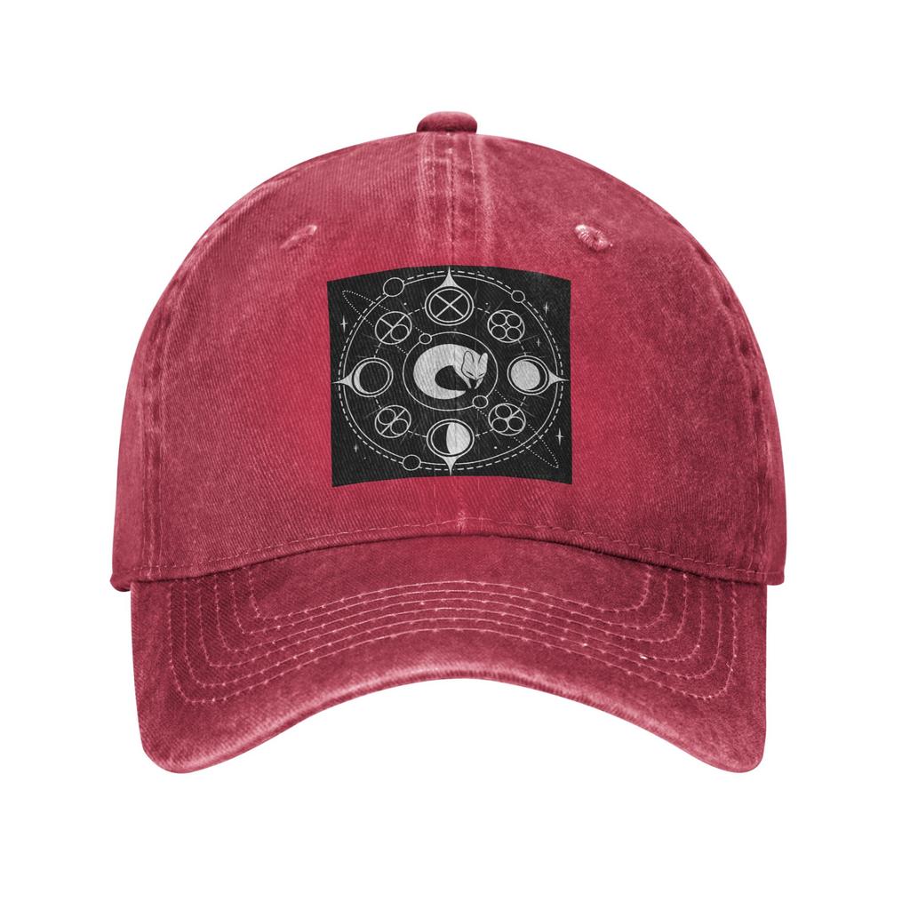 Cycles - Rain World Washed Denim Cap Casual Baseball Caps Adjustable Hat Summer Unisex Baseball Hats