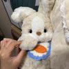 Cute Rabbit Doll Good Night Rabbit Sleeping Puppy Doll Carrot Apron Rabbit Doll Cotton Doll Gift