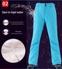 Unisex Winter Ski Pants: Warm, Thick, Windproof, Waterproof for Alpine Skiing & Snowboarding