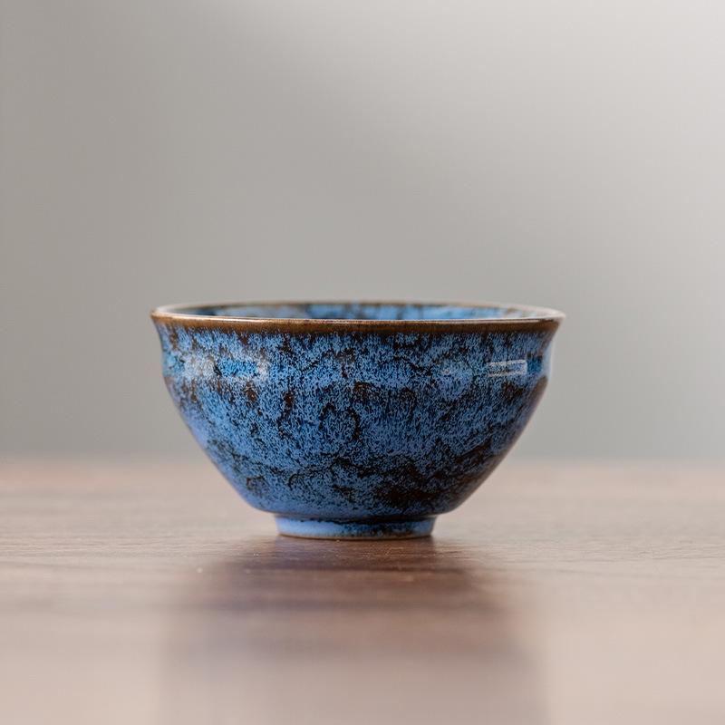 

Бутиковая чашка для чая с печной глазурью, мастерская чашка, керамический чайный набор для кунг-фу, набор чайных пиал, бытовые подарки, чашка Jianzhan Wuxing