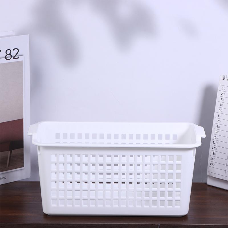 Kunststoff-Aufbewahrungskorb Snacks-Aufbewahrung Hohl Rechteckig Innen Aufbewahrungsbox Korb Sortierung Kleinkram Für Das Badezimmer Küche