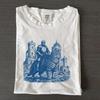 Knight Riding Giant Cat Vintage Comfort Colors Tee, Medieval Fantasy Shirt