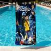 Coraline Print Beach Towel Design, Soft, Lightweight. for Home Bathroom, Spa, Pool, Yoga, Surfing, Camping, Gift for Family, Friend