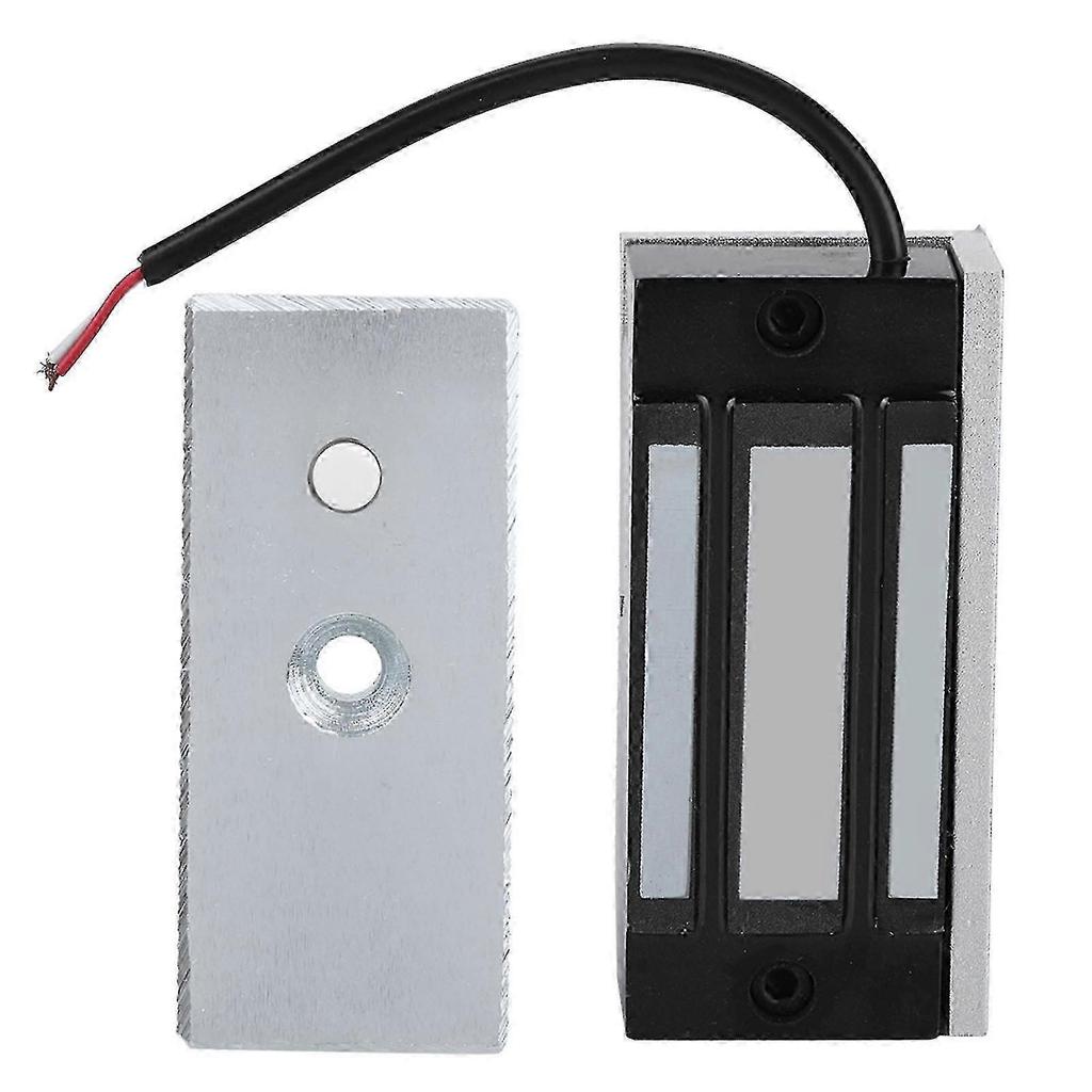 24V Mini Electromagnetic Lock Door Security 60kg Holding Force Power On Locking Access Control