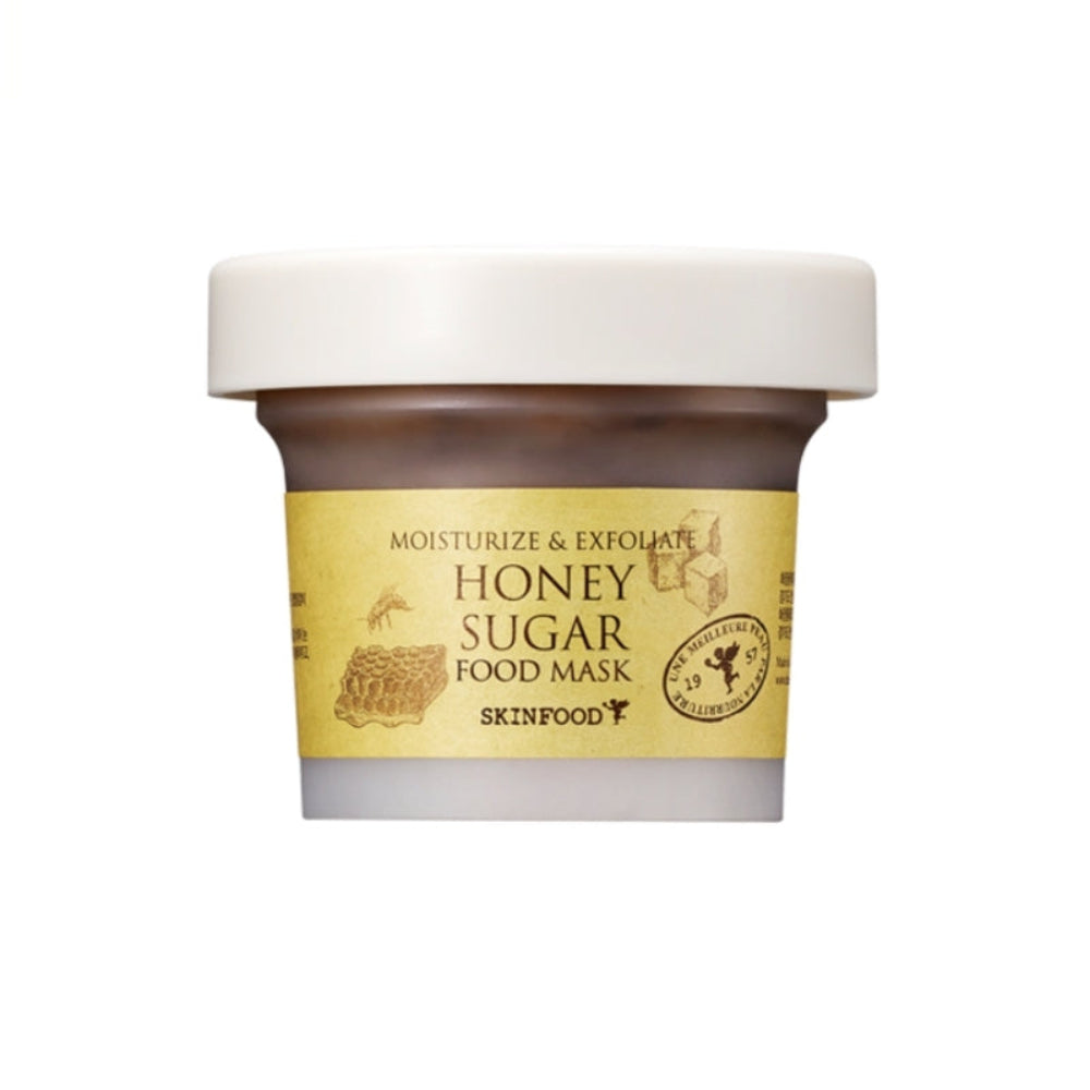 SKINFOOD Honey Sugar Food Mask Pack 120g*1Pc/2Pcs/4Pcs