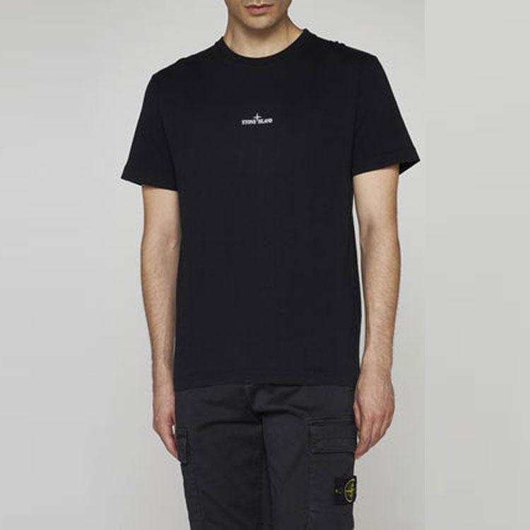 STONE ISLAND Embroidered T Shirt 79152NS82-V0029