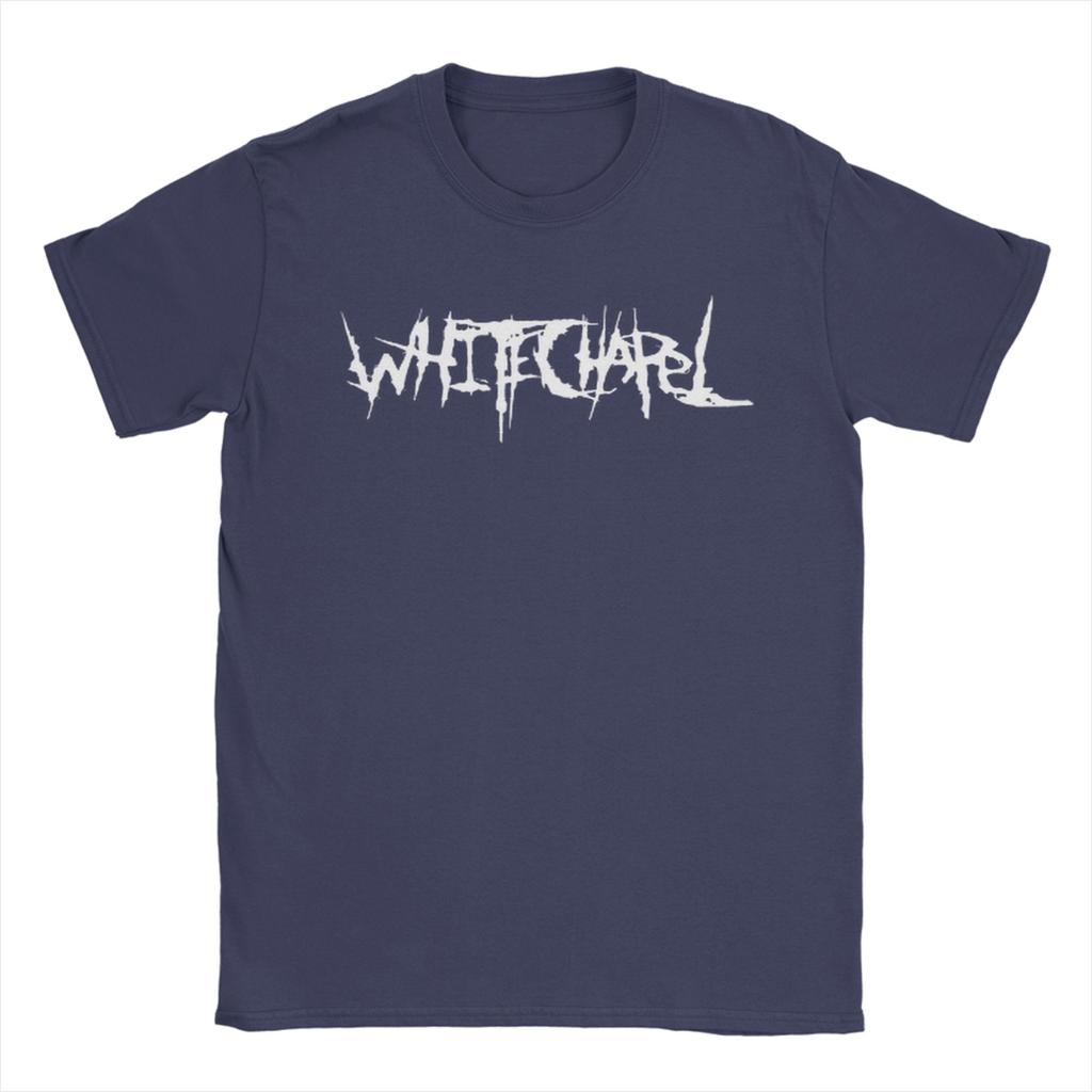 Rock Whitechapel Deathcore Band Art T-Shirts für Unisex Reine Baumwolle Vintage T-Shirts Rundhals Kurzarm Oberteile Druck