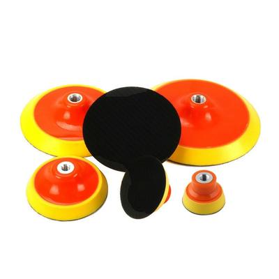 2"/3"/4"/5"/6"/7" Polishing Backing Pads For Car Waxing Polishing Sanding Disc Plate M10 M14 M16 Polisher Grinder Tools