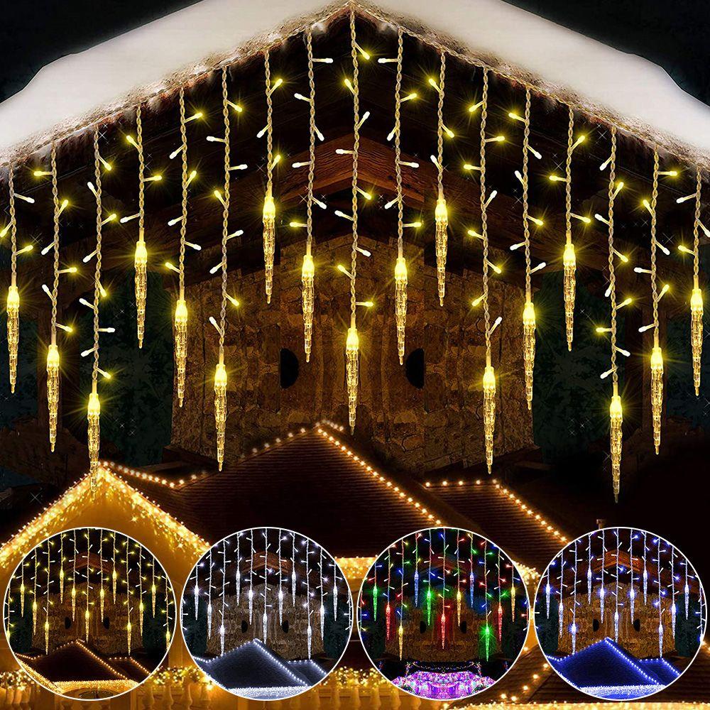 Outdoor Electric Garland Frill LED Lamps, 3.5 M, Power Supply From 220V , 1 Pc