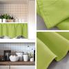 Cream-color Privacy Curtain Tiers for Windows Curtain Drapes Short Tier Drapes