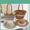 Straw Hat With Big Brim For Sun Protection And Outdoor Travel