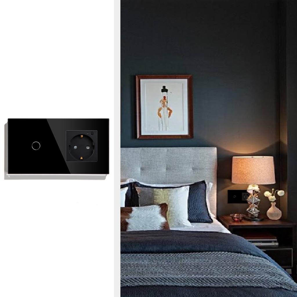 Factory Customized Tuya App 1/2/3 Gang Switch Smart Wall Switch and Outlet