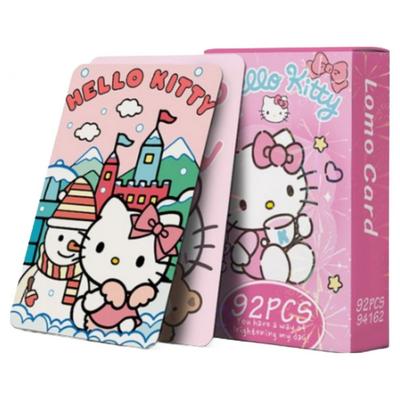 Hagojaebi HGJB Sanrio 92 çeşit fotokart ürün karakter fotokart çıkartması, Hello Kitty 1, 1 adet