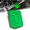 Motikvans Kawasaki Ninja 400 Z400 Brake Pedal Extension Green Plate, (Brake Pedal)