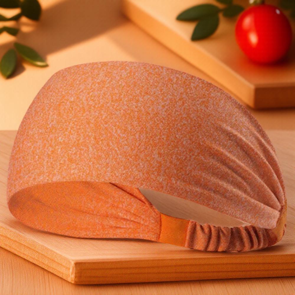 Yoga Hair Band Wide Brimmed Headband Sweat Absorbing Breathable Sports Fitness Workout Headband for Women