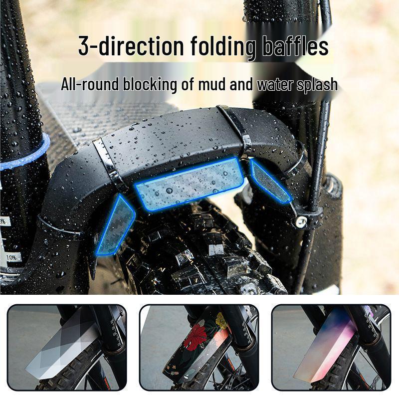 Universal Carbon Fiber Mountain Bike Front & Rear Mudguards for Off-Road