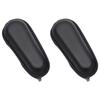 Roots Electric Shaver Case Black 180 X 78 X 55 Mm, 1 Pack, 2 Pcs.