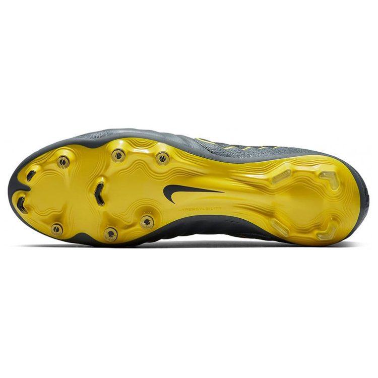 Nike Tiempo Legend 7 Elite Fg Dunkelgrau Opti Gelb AH7238-070