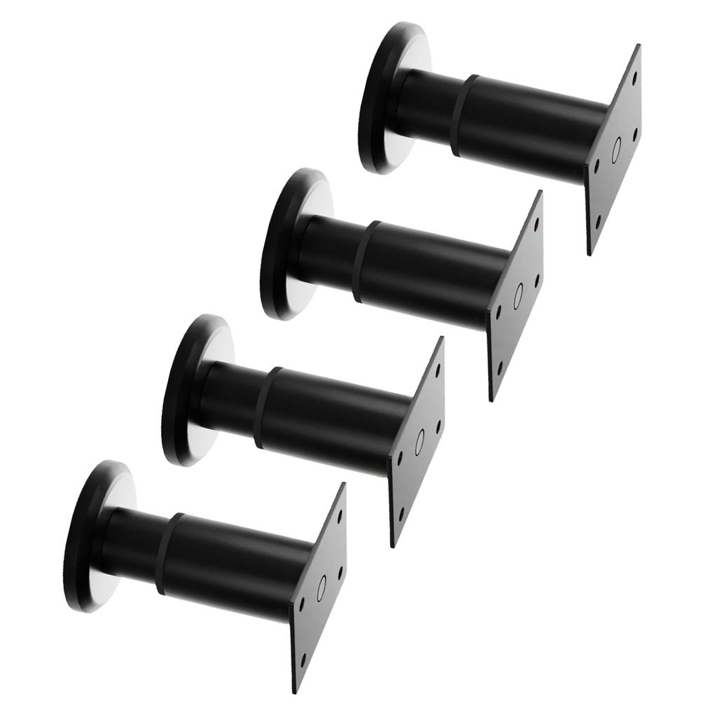 Adjustable Furniture Legs Telescopic Support Feet Heavy Duty Extendable Furniture Supports 4pcs for Homes & Office Use