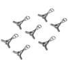 100pcs Bracelet Alloy Ball Ice Hockey Silver Sports Hockey Stick Jewelry Making