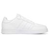 Adidas Breaknet Comfortable Versatile Non-Slip Durable Low-Top Kids Skate Shoes Kids Sneakers White FY9504