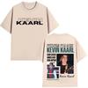 Kevin Karl 2026 new Fashion Print Pattern Street Casual 2026 Spring summer Print Pure Cotton Casual Shortsleeved top Streetwear