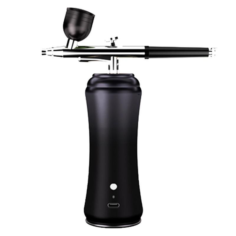 Handheld High Pressure Beauty Facial Water Oxygen Injection Makeup Spraying Nail Model Spray Gun