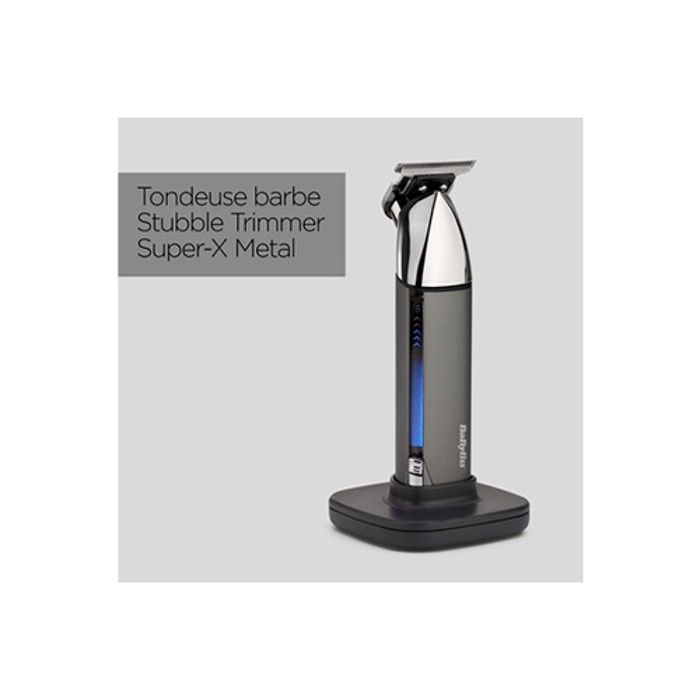 Tondeuse barbe - babyliss - t996e - rechargeable - autonomie 5h - lames acier japonais 40mm