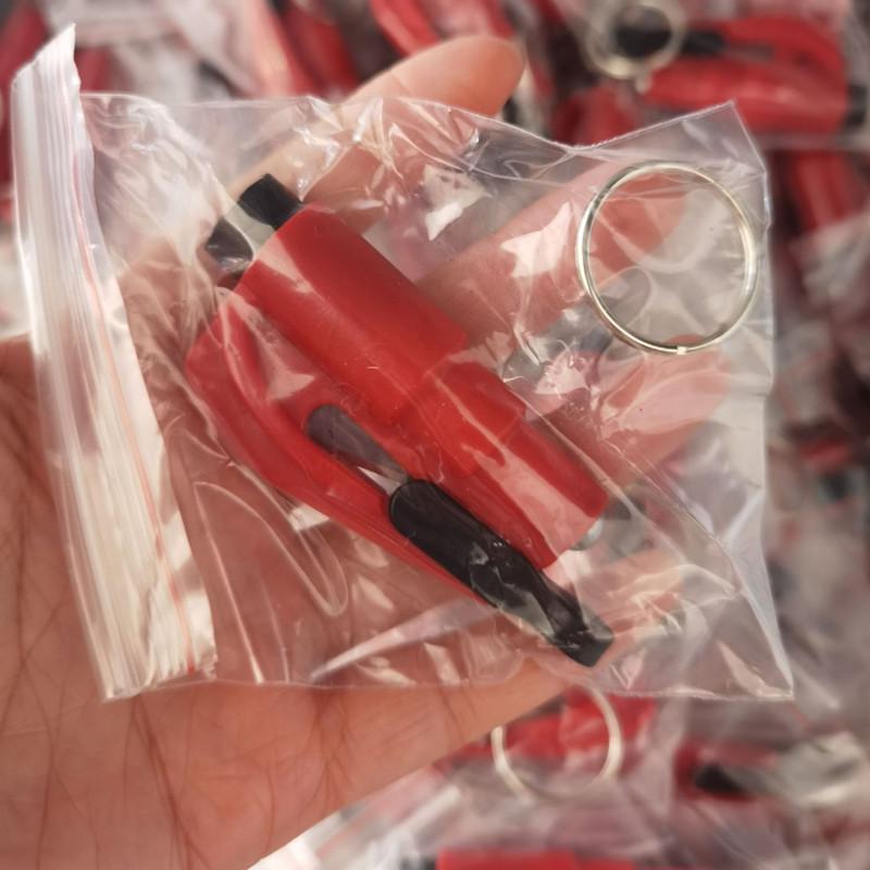 Compact 3-in-1 Safety Hammer Keychain