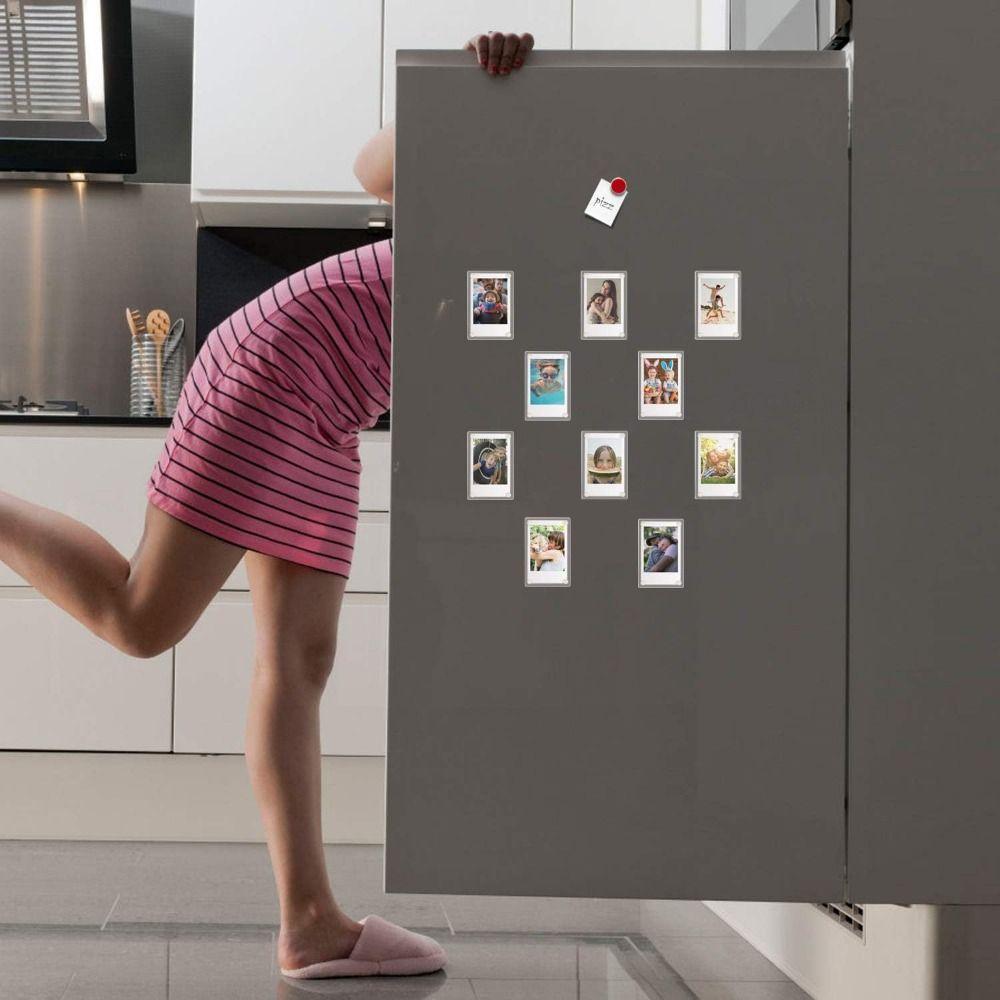 5 szt. Akrylowa Ramka Ekspozycyjna na Karty DIY Magnes na Lodówkę Ramka na Zdjęcia Dekoracja Domu