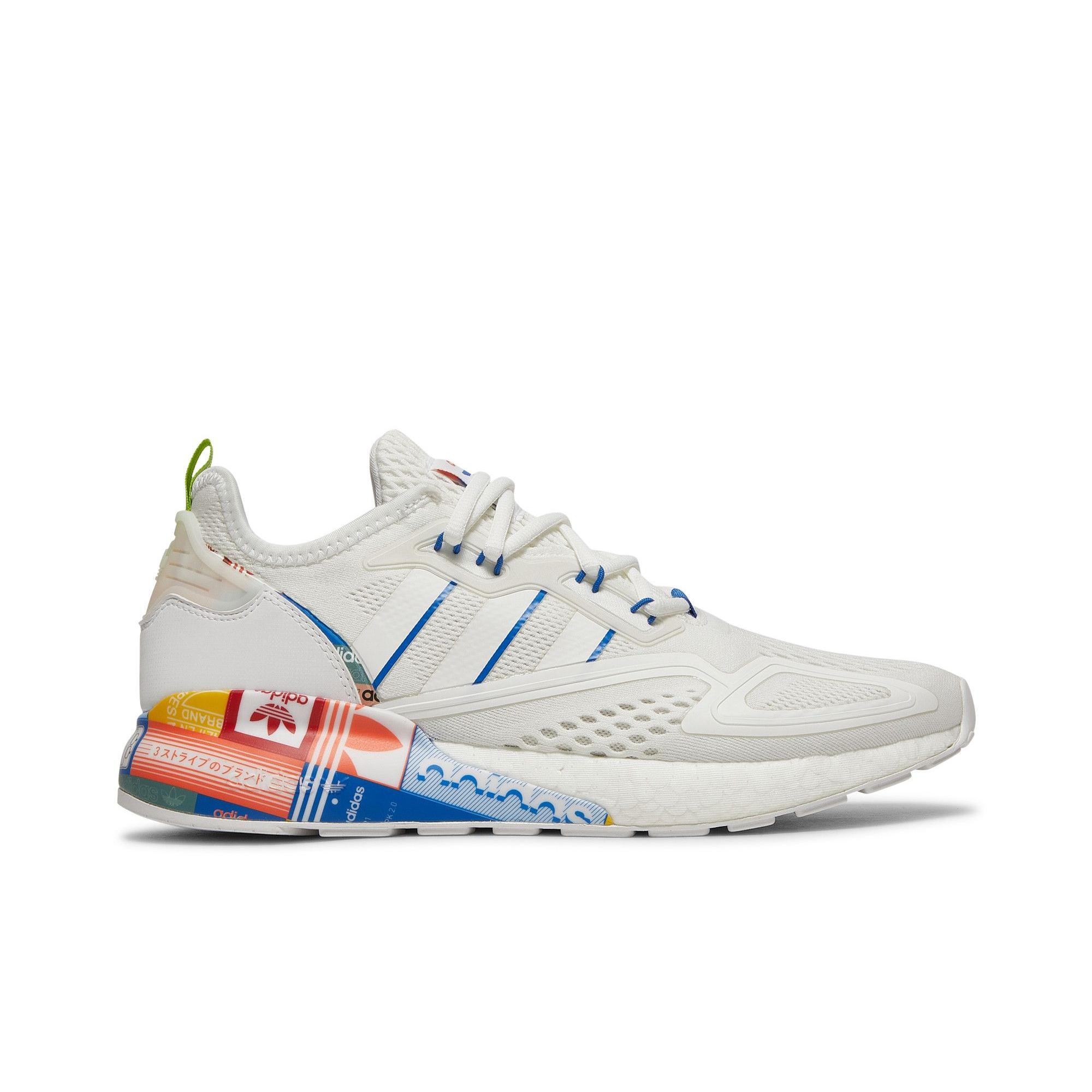 Adidas ZX 2K Boost `Multi-Color Logos`