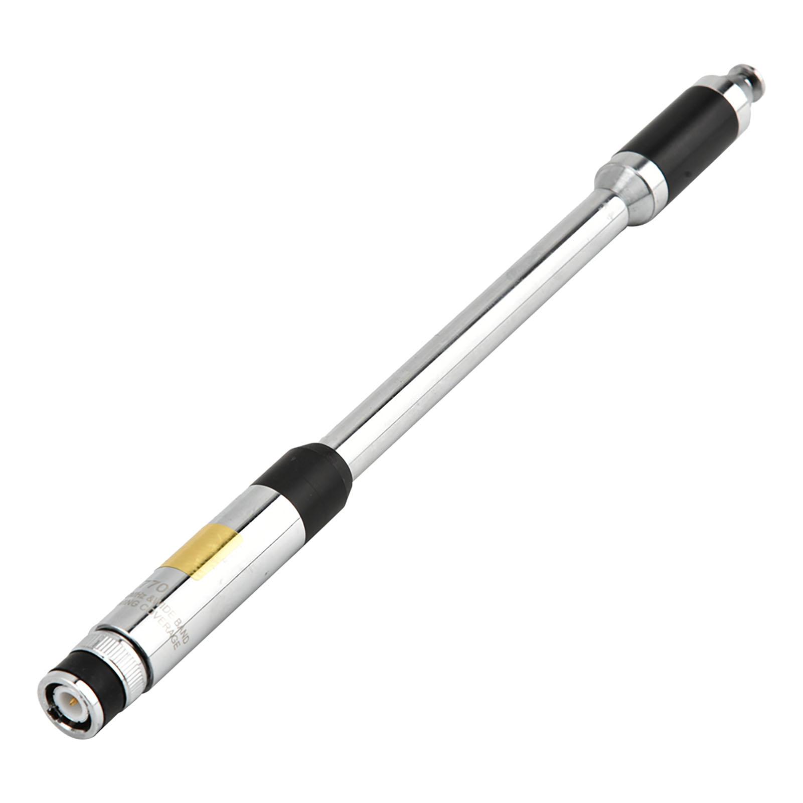 Tomtop Jms Rh770 144/430Mhz Dual Band Bnc Antenna Extendable Antenna For Walkie Talkies