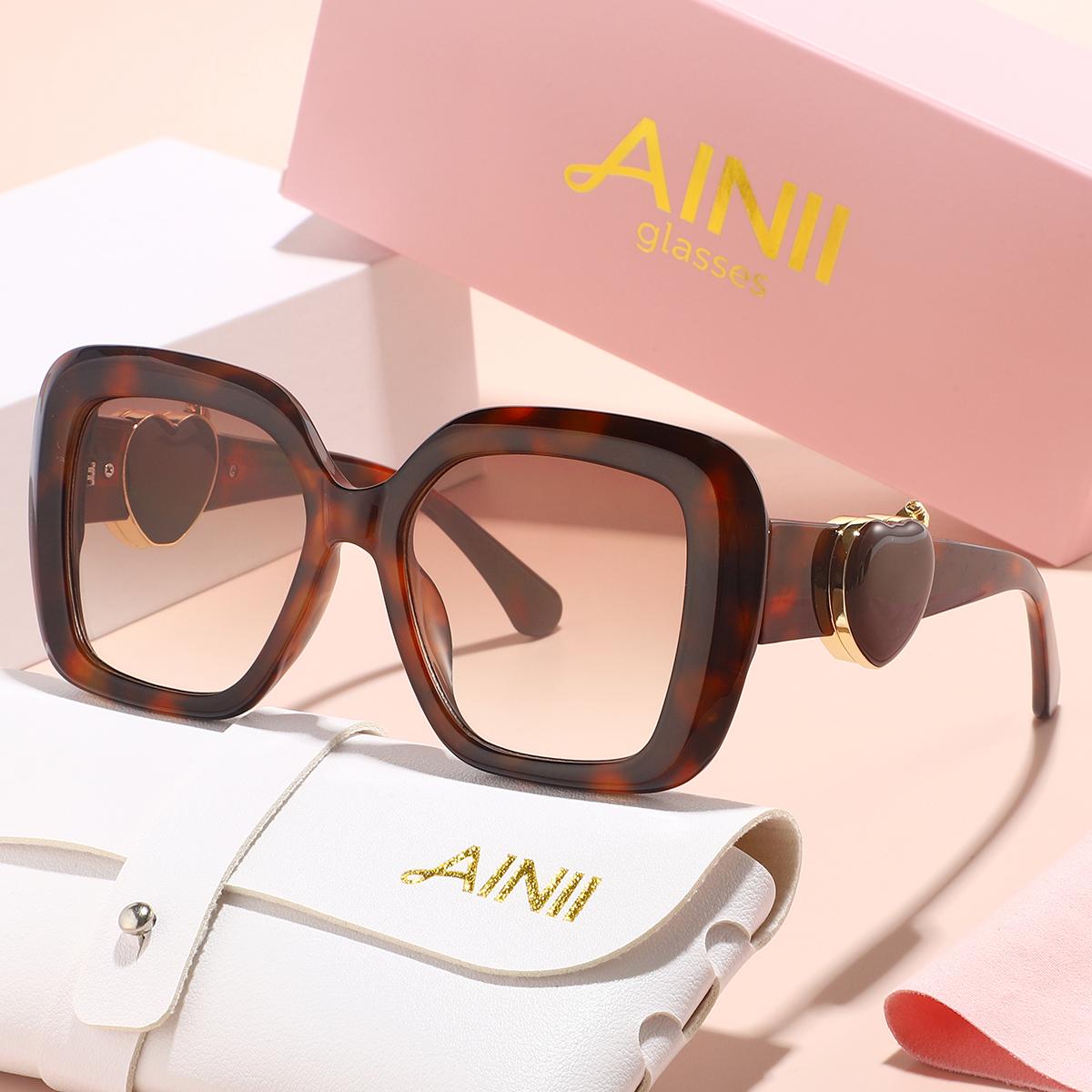 

European and American retro style Y2K unisex fashionable sunglasses for summer sun shading, sun protection, UV protection, light