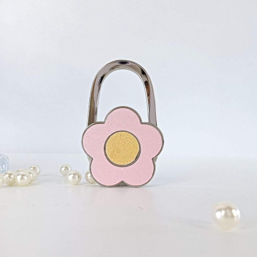 Hot Selling Foldable Sunflower Hanging Bag Hook, Small and No-Adhesive