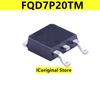 10PCS New and Original FQD7P20TM DPAK 200V 5.7A MOS Field Effect Tube IC Chips The Integrated Circuit Electronic Components