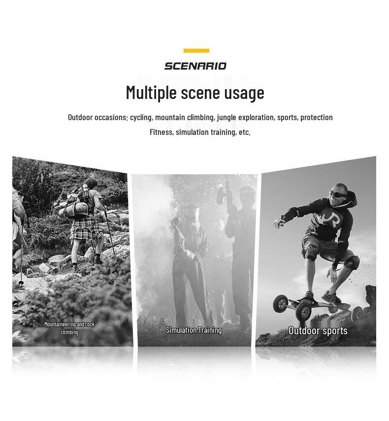 Men's Fleece-Lined Winter Tactical Gloves - Warm, Thick Softshell, Touchscreen Compatible for Outdoor Cycling