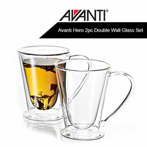 Avanti Hero 2-teiliges doppelwandiges Glasset