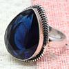 Tanzanite Quartz Gemstone Handmade Silver Jewelry  "7.5"