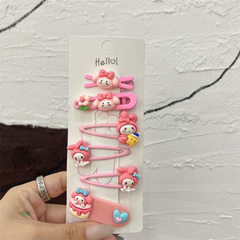 Children'S Hairpin Bag Cloth, Duck Bill Clip Cloth, Bow Root, Princess Hairpin, Cute Little Flower Girl Hair Accessories