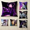 HHighschool of the Dead BBusujima Saeko Pillow Case Square DoubleSided Sofa Cushion Cover Bedroom Bedside Pillow