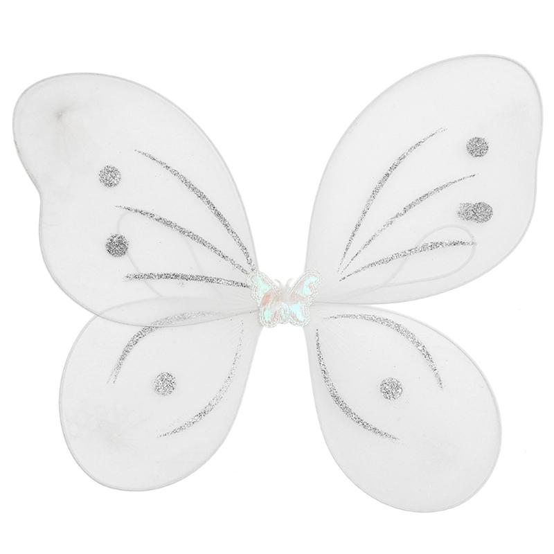 Performance Fairy Wing Butterfly Wings Sparkling Angel Wing Dress Up Halloween Dress Up Cosplays Costumes for Girls Kid
