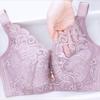 Sexy Lace Ultra-thin Large Size Bra  Without Steel Ring Gathers Large Breasts To Make Them Look Smaller and Adjust The Shape of Women's Underwear