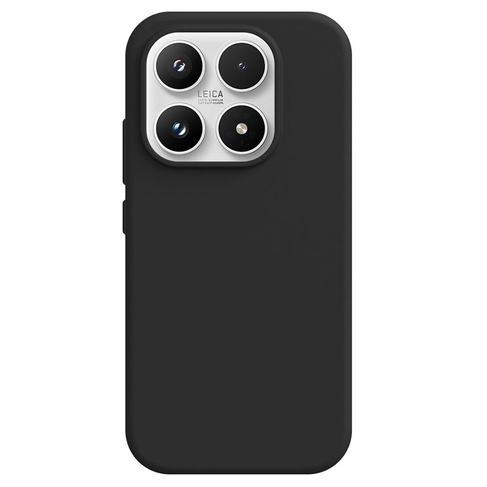 For Xiaomi 17 Case Skin-Friendly Liquid Silicone + PC Phone Cover