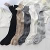 Women Long Socks Cashmere Women Boot Solid Wool Thigh Stocking Skinny Casual Cotton Over Knee-High Fluffy Female Long Knee Sock